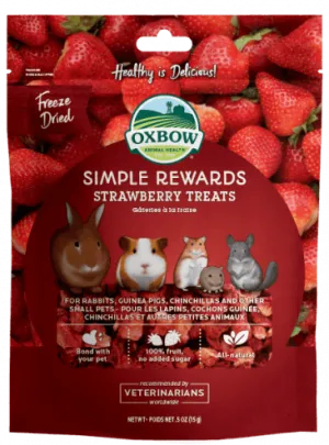 Oxbow Simple Rewards Strawberry Treats