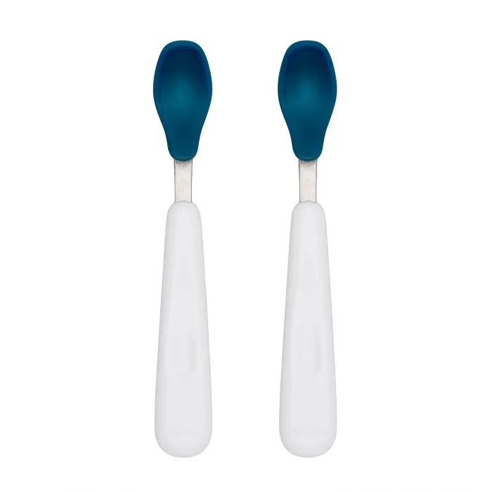 OXO TOT Feeding Spoon Set - Navy