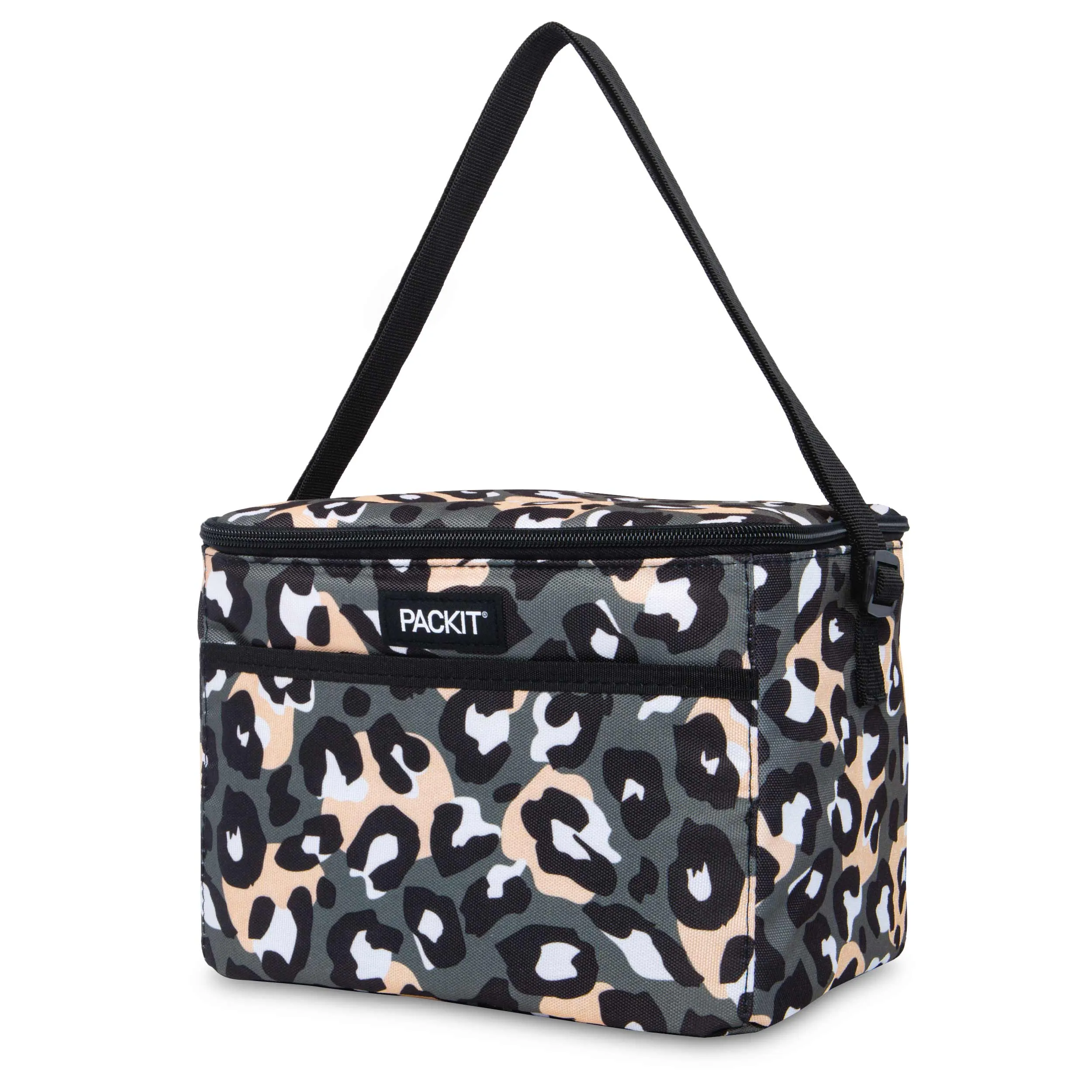 PackIt Freezable Everyday Lunch Box - Wild Leopard Gray