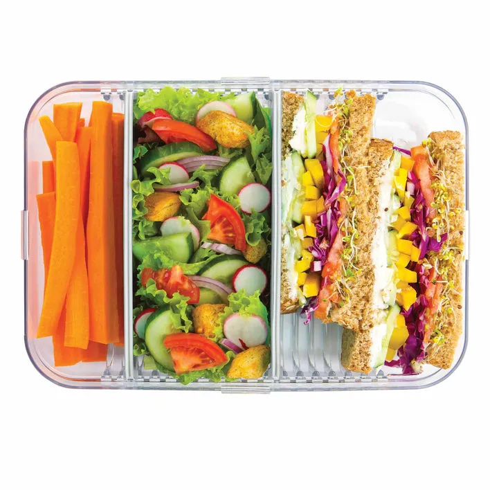 Packit Large Bento Snack Box - Grey