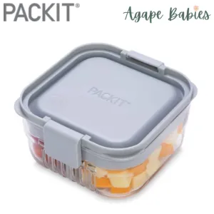 PackIt Mod Snack Bento Container - Grey