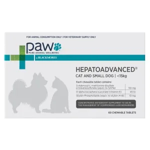 Paw Hepatoadvanced Liver Supplements