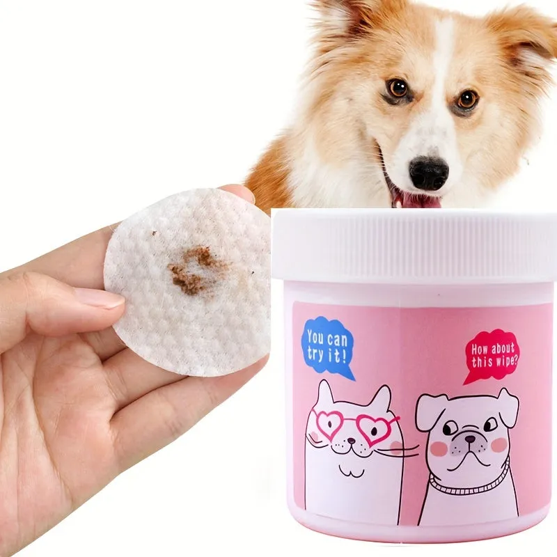 Pet Eye Wipes 120pcs Tear Stain Remover for Dogs  Cats