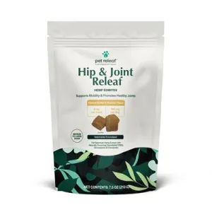 Pet Releaf Hip and Joint Releaf PB Banana Chews - Large