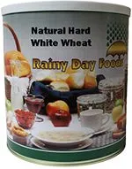 Rainy Day Foods Hard White Wheat Natural 88 oz #10 Can - 25 Servings