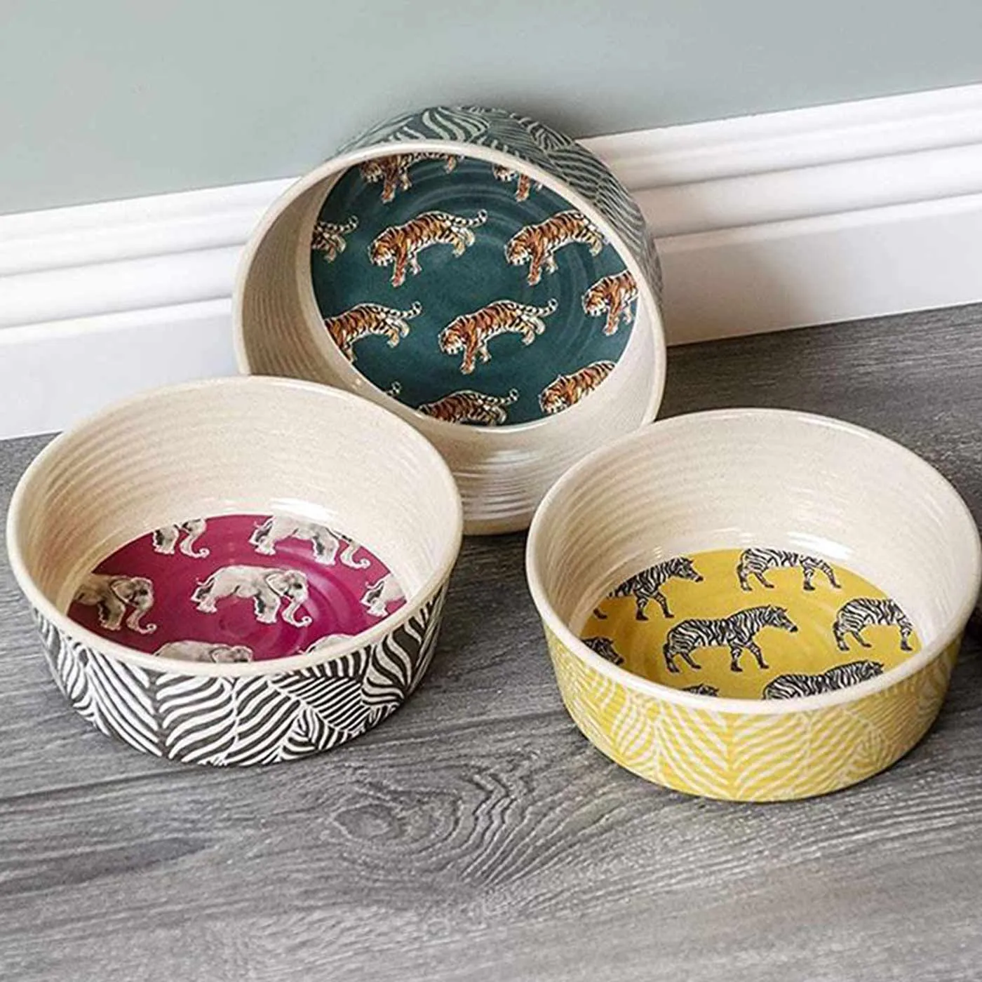 Safari Tiger Pet Bowl