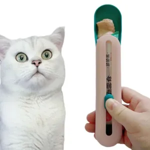 Squeeze Whiz Cat Treat Dispenser Spoon