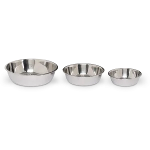 Stainless Steel Bowl for Messy Mutts Silicone Bowl Holders and all Totally Pooched Feeders