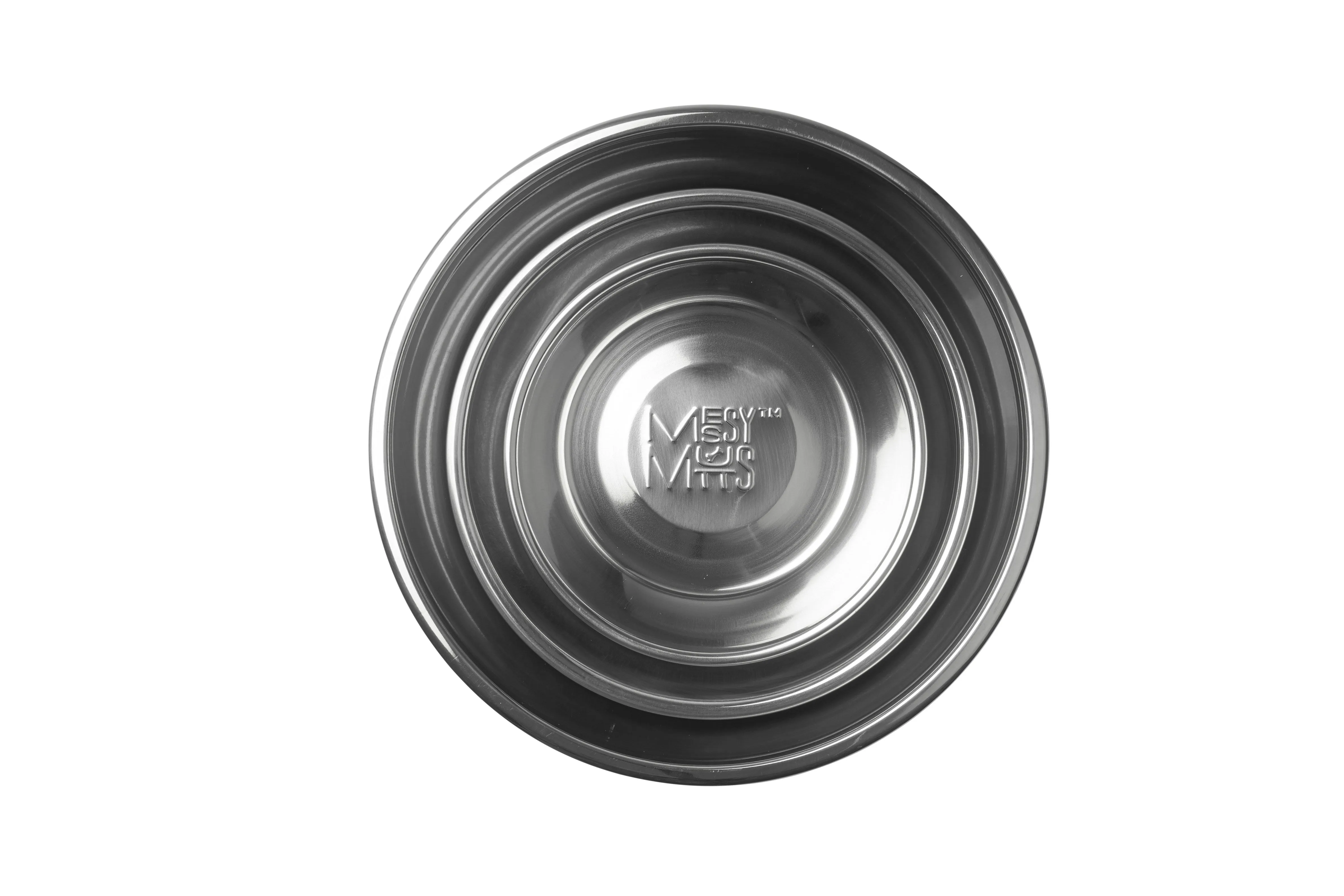 Stainless Steel Bowl for Messy Mutts Silicone Bowl Holders and all Totally Pooched Feeders