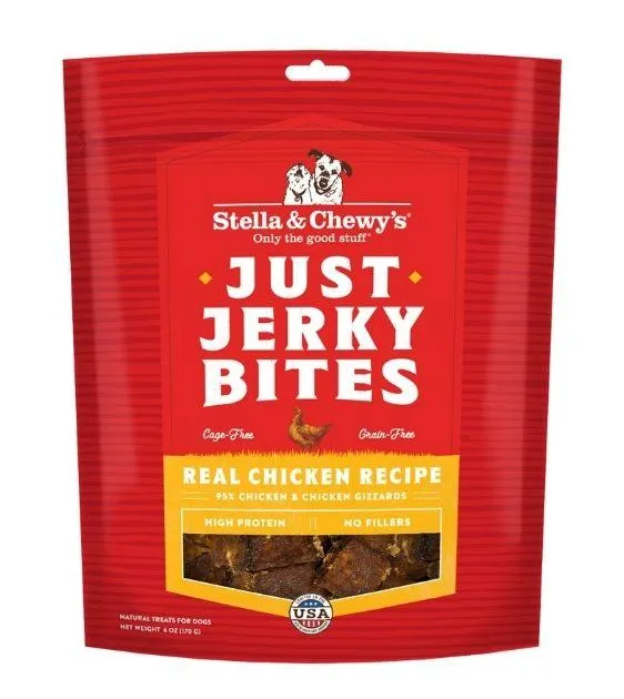 Stella & Chewy's Just Jerky Bites (Chicken) Dog Treats