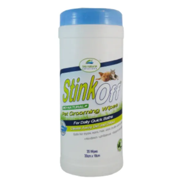 Stink Off Pet Cleansing Wipes 35pcs