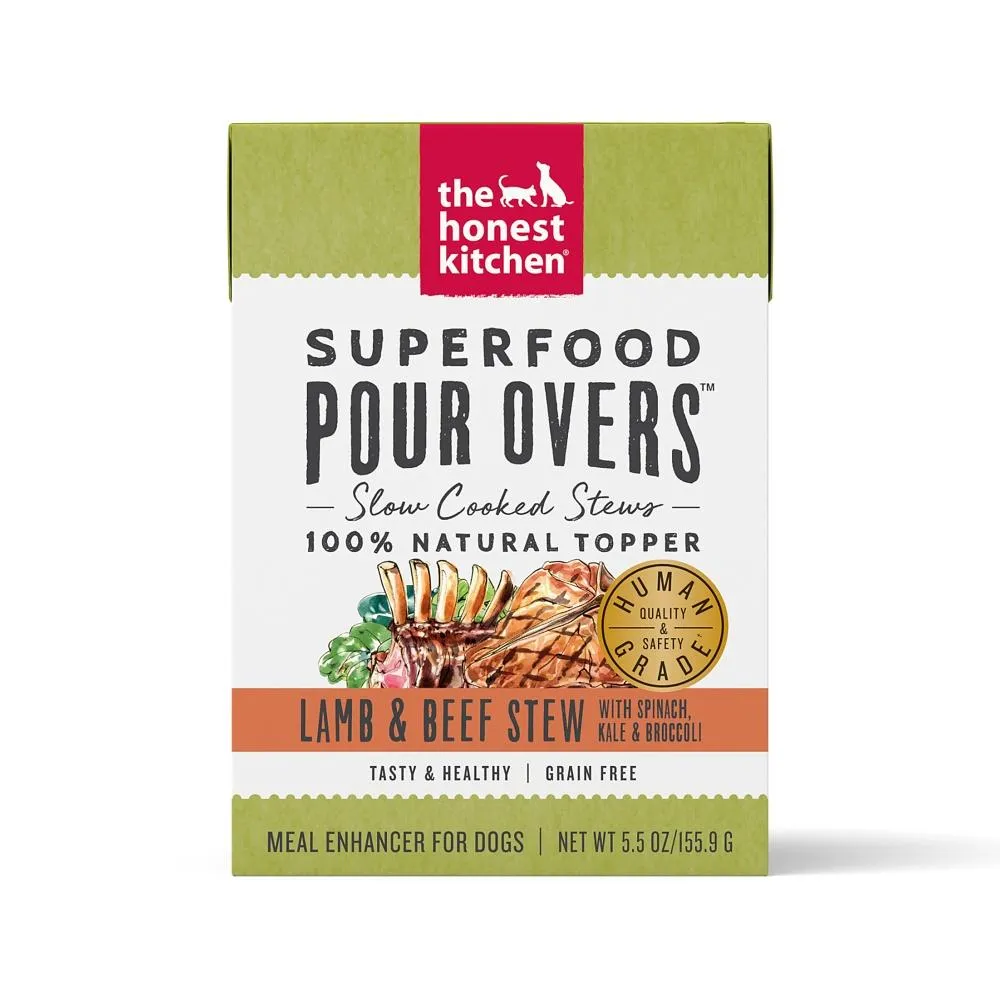 The Honest Kitchen Superfood Pour Overs - Lamb & Beef Stew