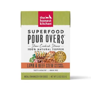 The Honest Kitchen Superfood Pour Overs - Lamb & Beef Stew