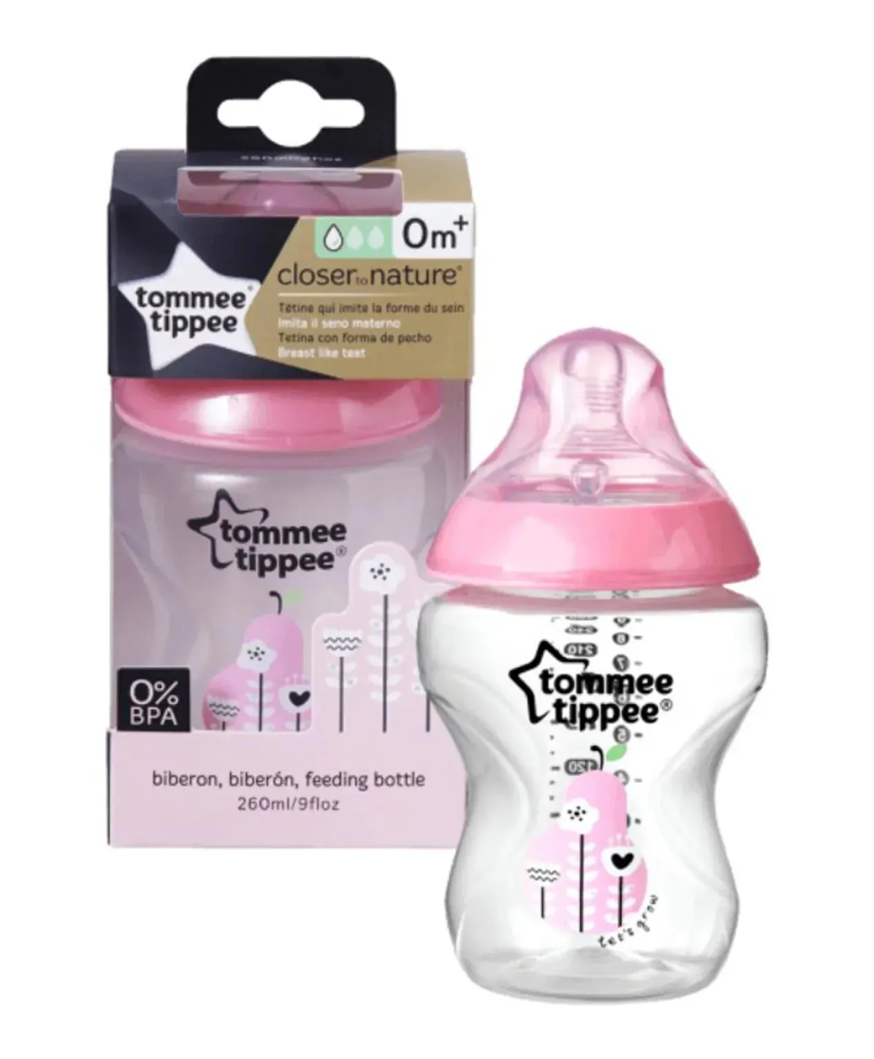 Tommee Tippee Closer To Nature Bottle - 260ML