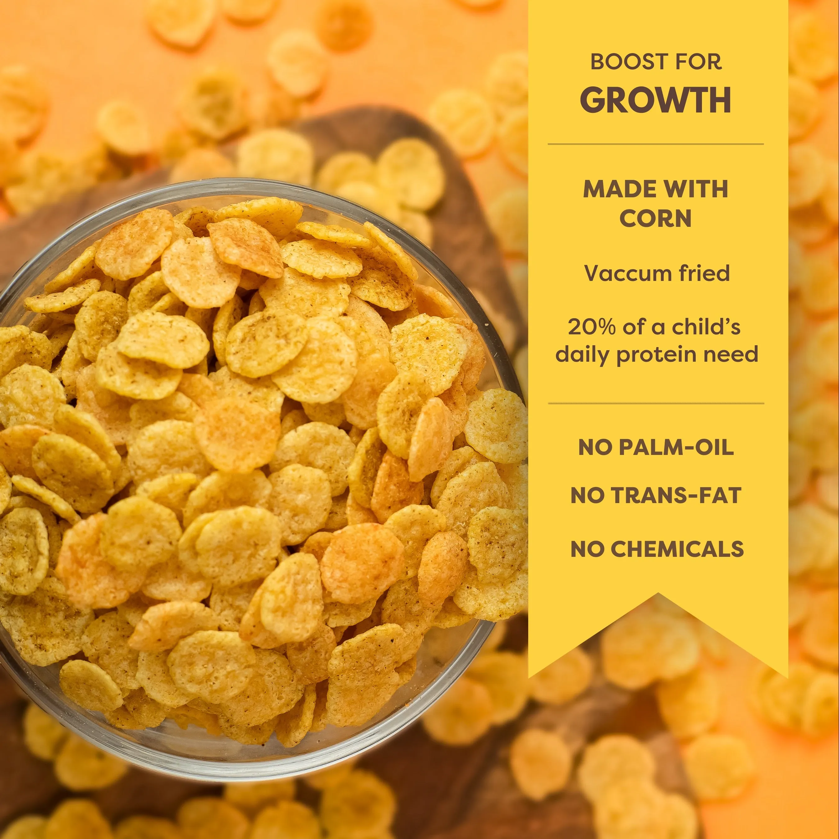 Troovy The Healthy Protein Corn Dots Munchies- Magic Masala