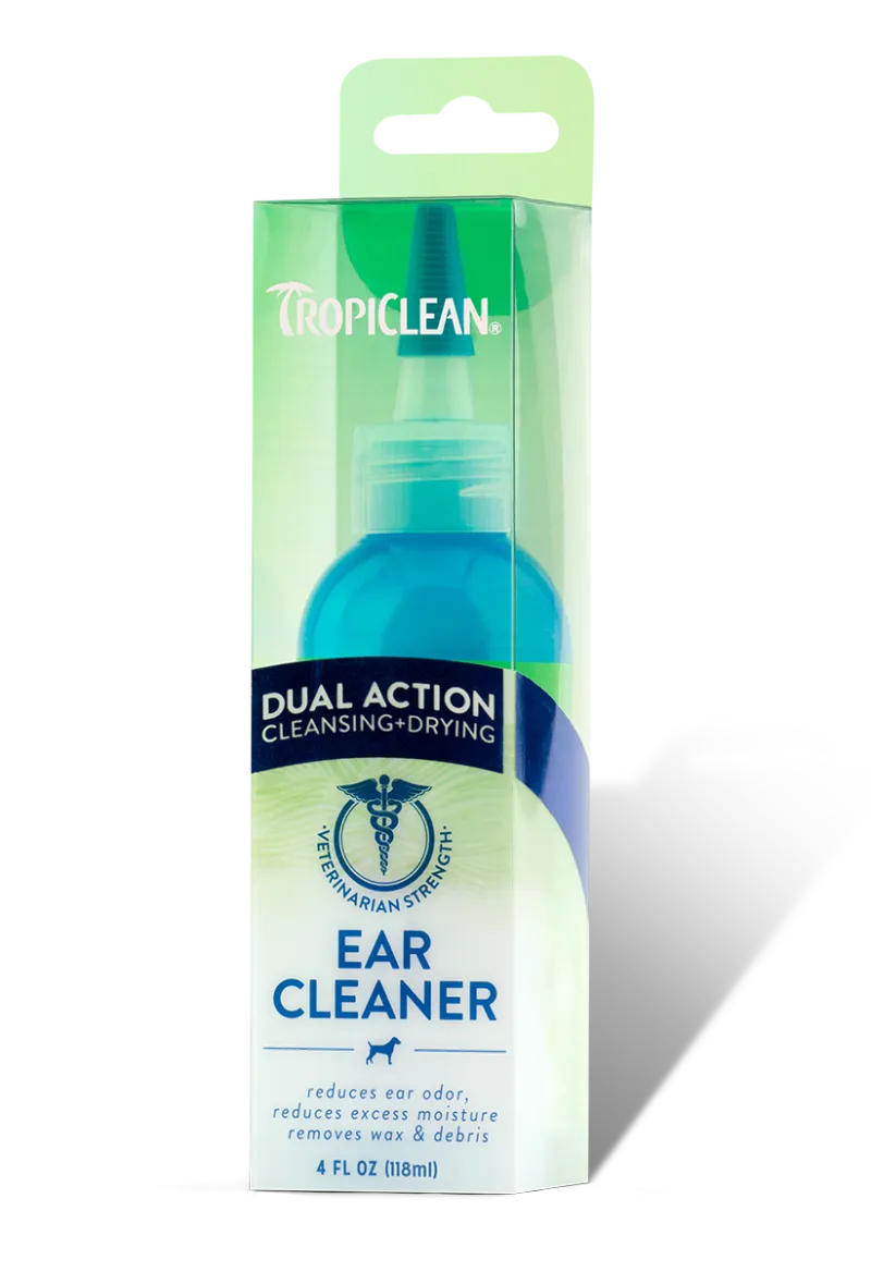 Tropiclean Dual Action Ear Cleaner For Pets