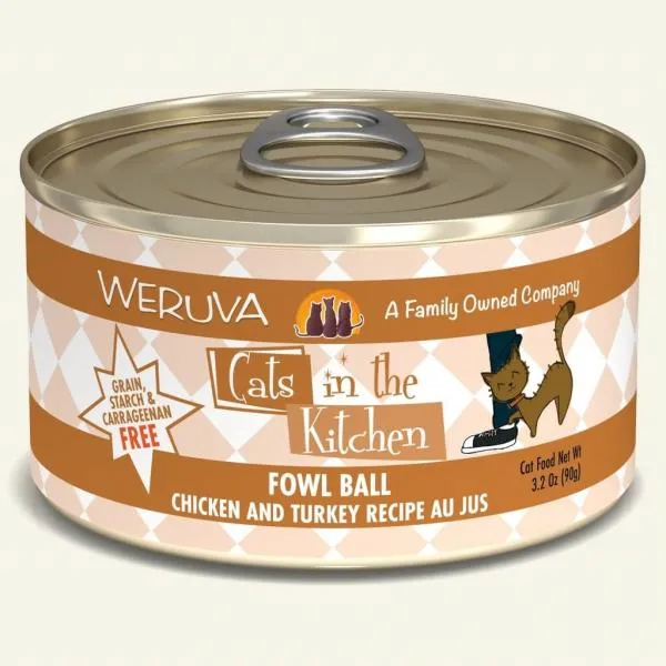 Weruva C Can CITK Fowl Ball 3oz